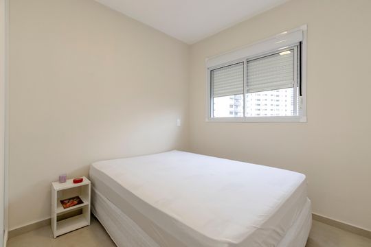 Suíte de apartamento à venda com 1 quarto, 27m² em Campo Belo, São Paulo