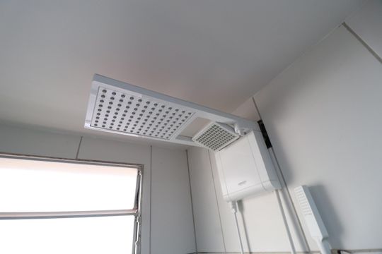 Banheiro Social de apartamento para alugar com 2 quartos, 45m² em Morada da Colina, Uberlândia