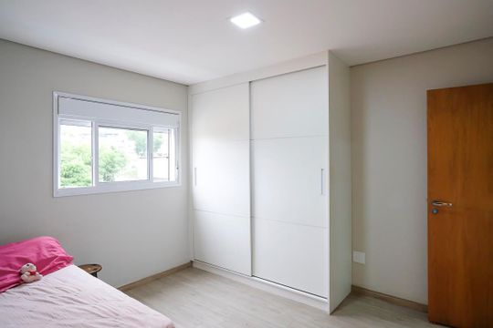 Suíte 3 de casa à venda com 3 quartos, 220m² em Olímpico, São Caetano do Sul