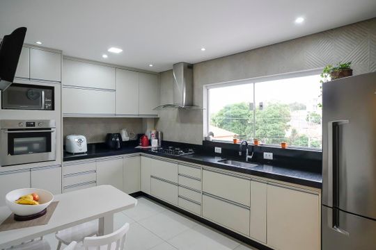 Cozinha de casa à venda com 3 quartos, 220m² em Olímpico, São Caetano do Sul