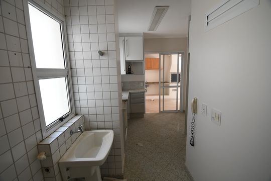 Área de Serviço de apartamento à venda com 3 quartos, 186m² em Parque das Flores, Campinas