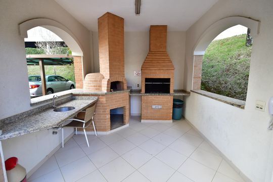 Área comum - Churrasqueira de apartamento à venda com 3 quartos, 186m² em Parque das Flores, Campinas