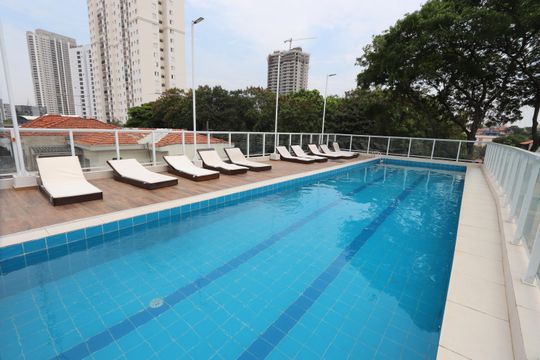 Área comum - Piscina de apartamento à venda com 2 quartos, 32m² em Vila Santa Clara, São Paulo