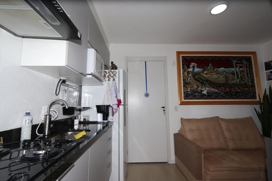 Cozinha de apartamento à venda com 2 quartos, 32m² em Vila Santa Clara, São Paulo