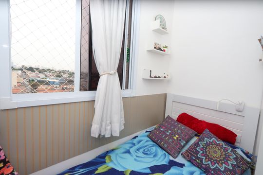Quarto 2 de apartamento à venda com 2 quartos, 32m² em Vila Santa Clara, São Paulo