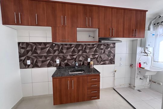 Cozinha de apartamento para alugar com 2 quartos, 48m² em Recreio dos Bandeirantes, Rio de Janeiro