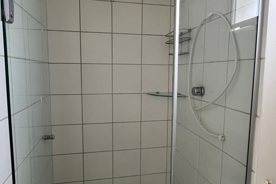Banheiro da Suíte de apartamento à venda com 3 quartos, 76m² em Jardim Santa Genebra, Campinas