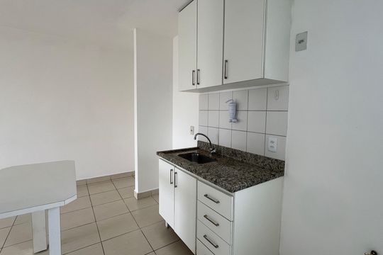 Cozinha de apartamento à venda com 3 quartos, 76m² em Jardim Santa Genebra, Campinas