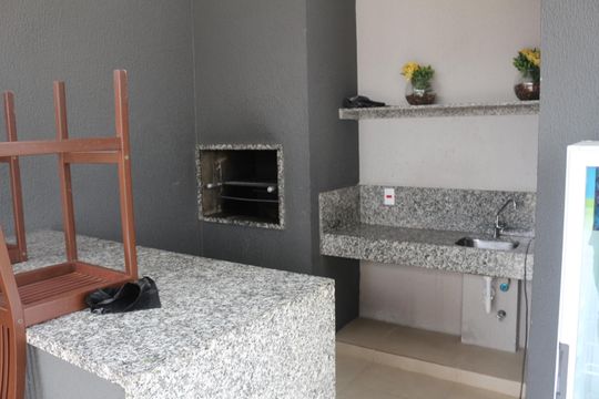 Área comum - Churrasqueira de apartamento à venda com 2 quartos, 58m² em Cerâmica, São Caetano do Sul