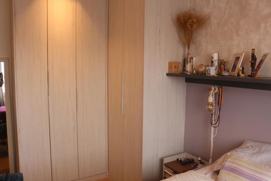Suíte 1 de apartamento à venda com 2 quartos, 58m² em Cerâmica, São Caetano do Sul
