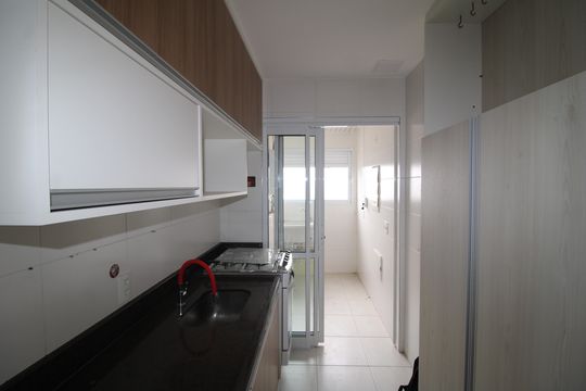 Cozinha de apartamento à venda com 2 quartos, 57m² em Lauzane Paulista, São Paulo