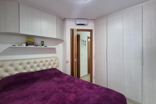 Suíte de apartamento para alugar com 2 quartos, 100m² em Parque Novo Oratório, Santo André
