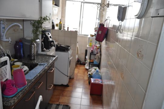 Cozinha de apartamento à venda com 1 quarto, 68m² em Engenho Novo, Rio de Janeiro