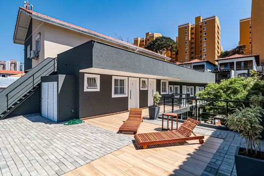 Área comum de kitnet/studio para alugar com 1 quarto, 15m² em Vila Morse, São Paulo