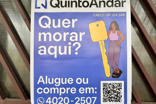 Placa  de casa à venda com 4 quartos, 160m² em Brooklin, São Paulo