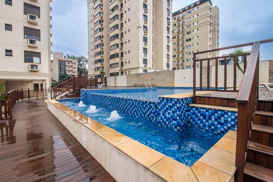 Área comum - Piscina de apartamento à venda com 2 quartos, 85m² em Passo D’areia, Porto Alegre