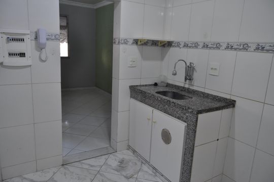 Cozinha de apartamento à venda com 2 quartos, 63m² em Cachambi, Rio de Janeiro