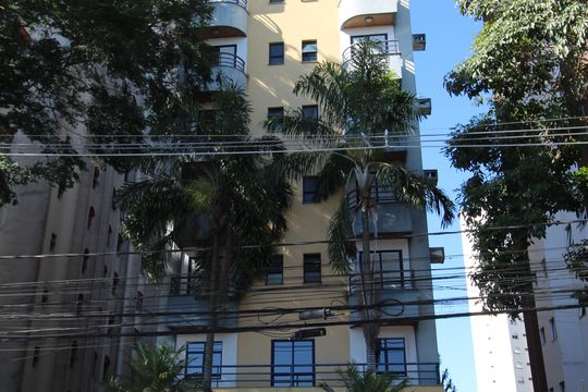 Fachada do Prédio de apartamento para alugar com 1 quarto, 45m² em Jardim Esplanada, São José dos Campos