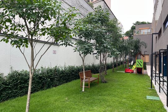 Área comum de kitnet/studio para alugar com 1 quarto, 40m² em Barra Funda, São Paulo