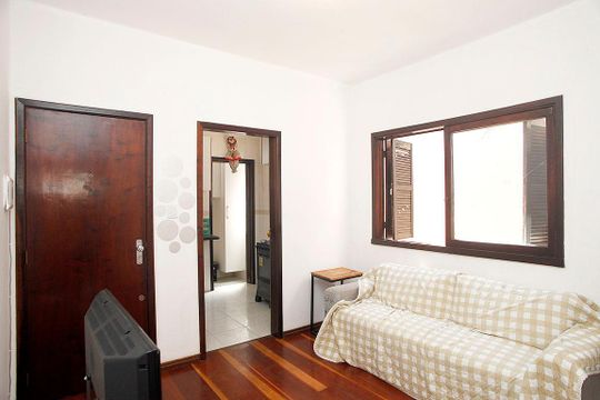 Sala de apartamento à venda com 2 quartos, 57m² em Menino Deus, Porto Alegre