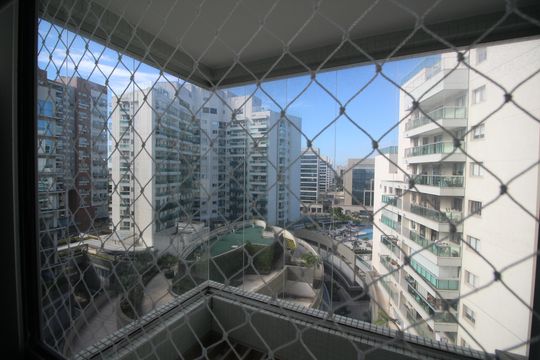 Vista da Suíte de apartamento para alugar com 2 quartos, 116m² em Jacarepaguá, Rio de Janeiro