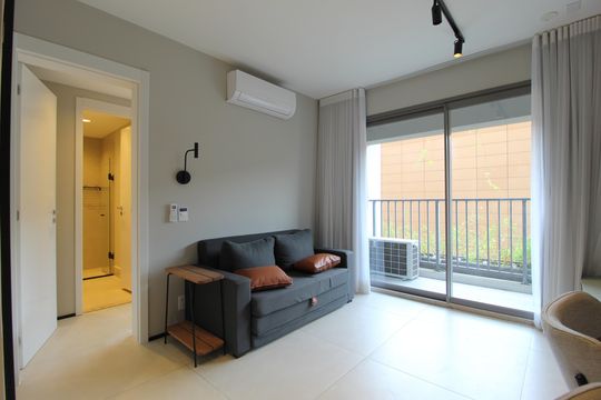 Studio  de kitnet/studio à venda com 1 quarto, 45m² em Indianópolis, São Paulo