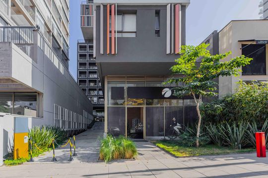 Fachada de kitnet/studio para alugar com 1 quarto, 20m² em Cerqueira César, São Paulo