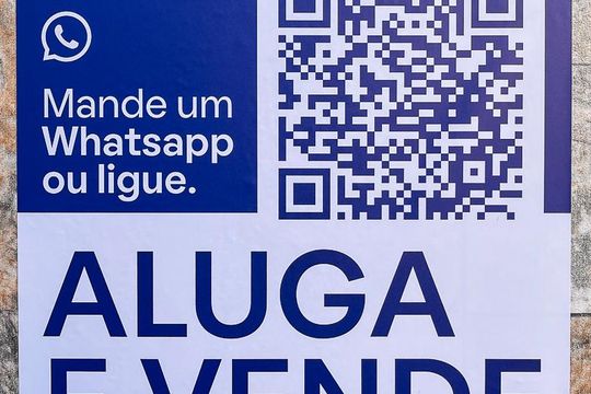 Placa de apartamento para alugar com 3 quartos, 89m² em Santo Antônio, São Caetano do Sul