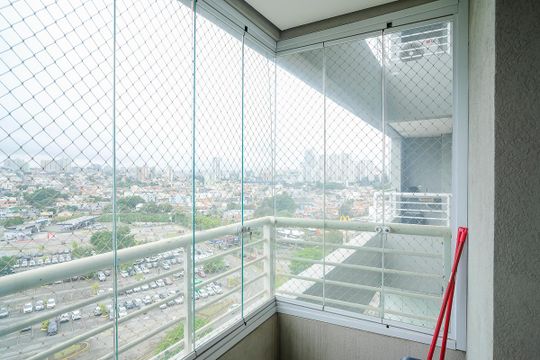 Varanda de kitnet/studio à venda com 1 quarto, 44m² em Centro, São Bernardo do Campo
