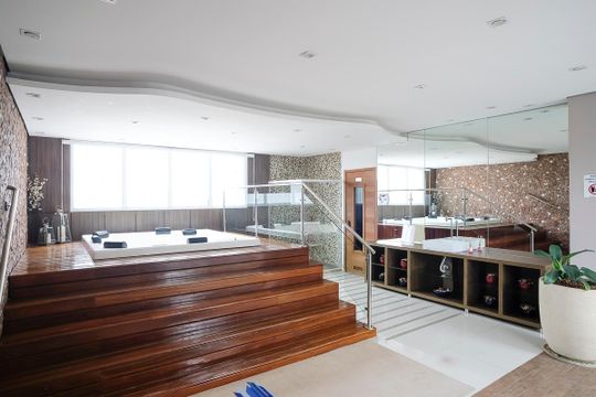 Área comum de kitnet/studio à venda com 1 quarto, 44m² em Centro, São Bernardo do Campo