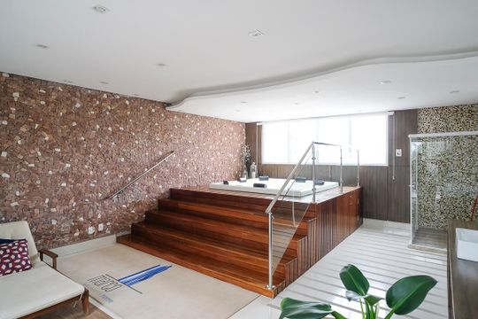 Área comum de kitnet/studio à venda com 1 quarto, 44m² em Centro, São Bernardo do Campo