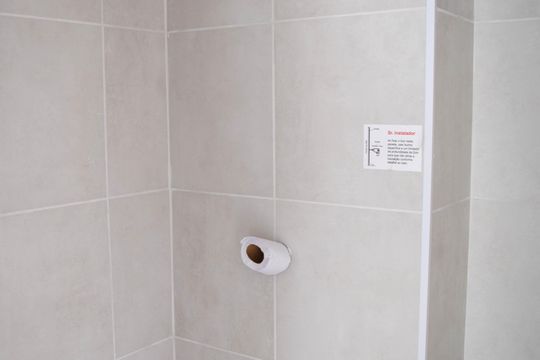 Banheiro de apartamento para alugar com 1 quarto, 35m² em Tatuapé, São Paulo
