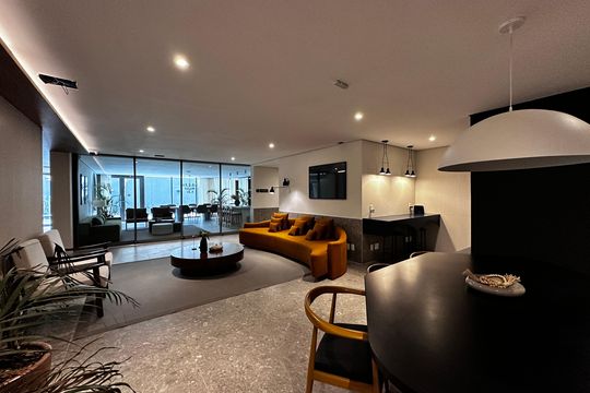 Área comum de apartamento para alugar com 2 quartos, 41m² em Santo Amaro, São Paulo