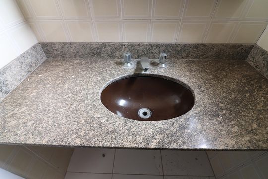 Banheiro de apartamento para alugar com 1 quarto, 40m² em Centro, São Bernardo do Campo