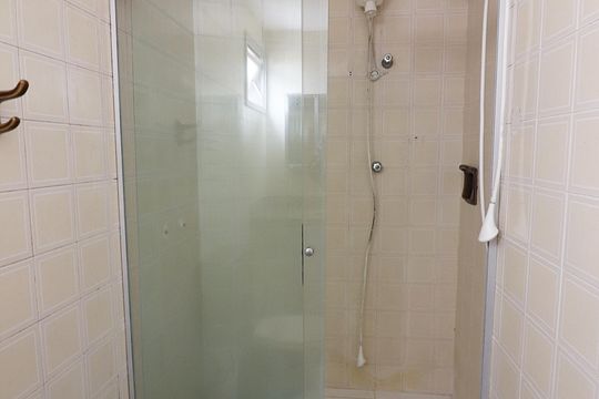 Banheiro de apartamento para alugar com 1 quarto, 40m² em Centro, São Bernardo do Campo