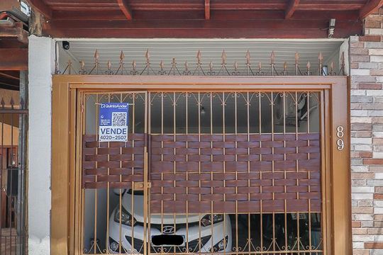 Fachada - Plaquinha de casa à venda com 2 quartos, 85m² em Santa Rosa de Lima, Porto Alegre