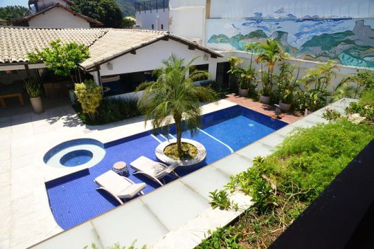 Vista da Varanda de casa de condomínio à venda com 4 quartos, 675m² em Barra da Tijuca, Rio de Janeiro