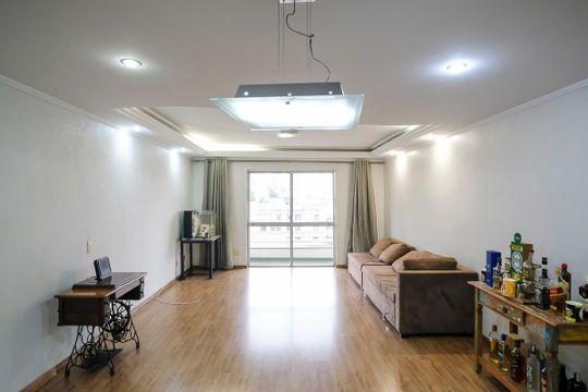 Sala de apartamento à venda com 3 quartos, 127m² em Santa Paula, São Caetano do Sul