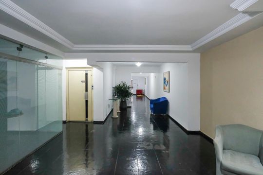 Hall de entrada de apartamento à venda com 3 quartos, 127m² em Santa Paula, São Caetano do Sul