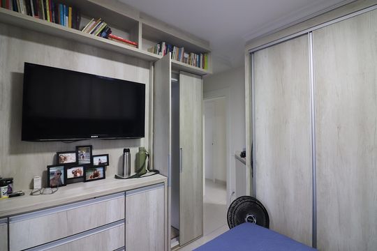  Suíte de apartamento à venda com 3 quartos, 78m² em Vila Euclides, São Bernardo do Campo