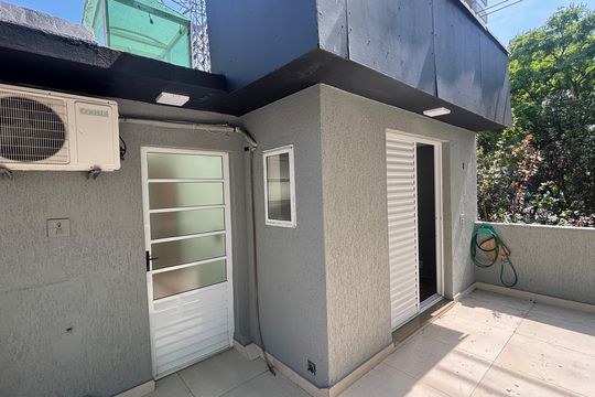 Suíte 3 Varanda de casa à venda com 3 quartos, 229m² em Vila Alpina, Santo André