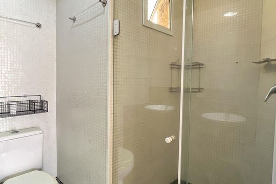 Banheiro Suíte de apartamento para alugar com 1 quarto, 58m² em Vila Siqueira (zona Norte), São Paulo