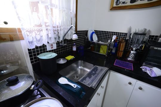 Cozinha de apartamento à venda com 2 quartos, 96m² em Aclimação, São Paulo