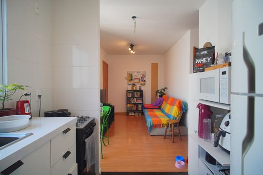 Cozinha de apartamento à venda com 2 quartos, 40m² em Canudos, Novo Hamburgo