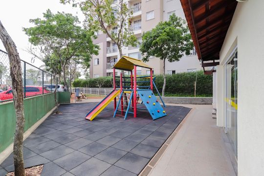 Área comum - Playground de apartamento para alugar com 2 quartos, 47m² em Jardim das Oliveiras, São Paulo