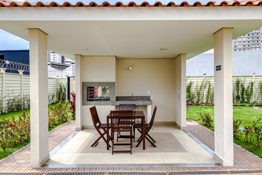 Área comum - Churrasqueira de apartamento à venda com 1 quarto, 28m² em Belenzinho, São Paulo