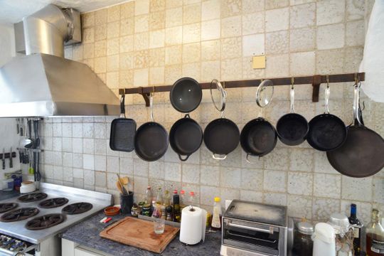Cozinha de casa de condomínio à venda com 4 quartos, 461m² em Joá, Rio de Janeiro