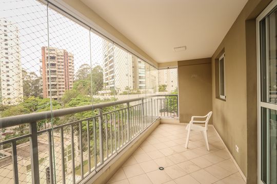 Varanda de apartamento para alugar com 3 quartos, 87m² em Vila Andrade, São Paulo