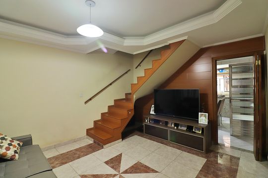 Sala  de casa à venda com 4 quartos, 222m² em Independência, São Bernardo do Campo
