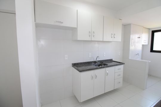 Cozinha de apartamento para alugar com 2 quartos, 54m² em Parque Industrial, São José dos Campos